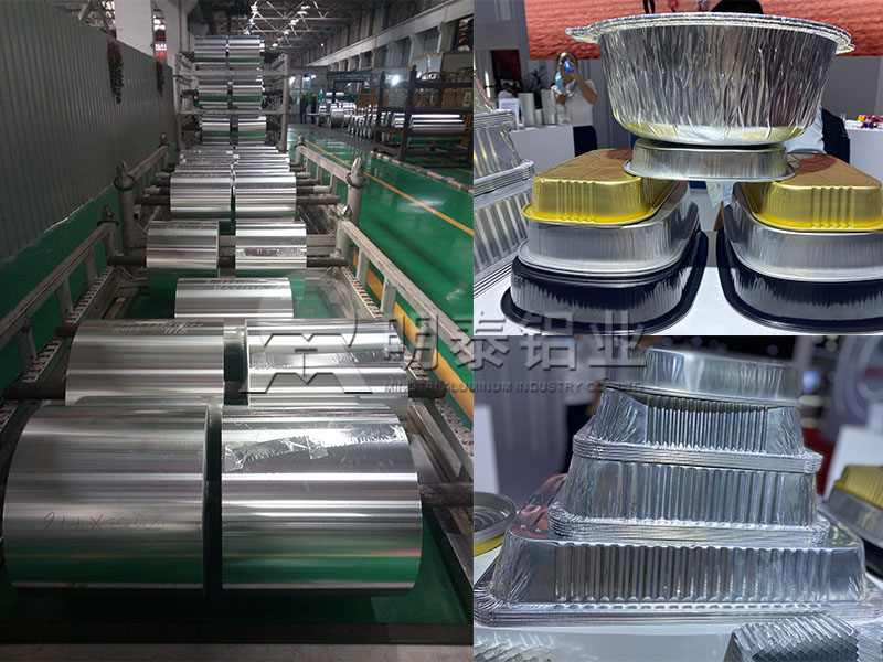 铝箔餐盒让预制菜加工更便捷-餐盒原料用3004铝箔强度高耐变形